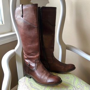 ☀️🏇🏻Frye Leather Zip Riding Boot 🏇🏻☀️